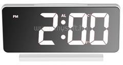 TOO DC-222-W hőmérséklet kijelzéssel, ébresztő funkcióval fehér digitális óra (TOO_DC-222-W) (TOO_DC-222-W)