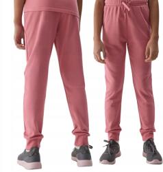 4F Nadrág 4F Lány Melegítő Jogger Sportos pamut méret 164 (4FJWSS24TTROF587)