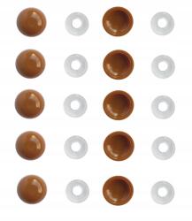 Portos Kupakos redőnyvédő kupak Arany Tölgy 10 db (NRD-050-48)