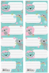 Starpak Koalás 6 db-os füzetcímke (560123) (560123)