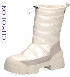 Caprice bélelt, vízálló hócsizma krémszínű Tora [26444-29-199] méret 42 (26444-29-199)