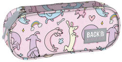 DERFORM BackUp ovális tolltartó - Pink dog (PB7A06) (PB7A06)