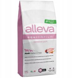 Alleva Equilibrium Dry Adult Sertéshúsos Táp Közepes/Maxi 12 kg
