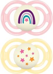 MAM Perfect Night 16+ months cumi Pink/ Yellow 2 db