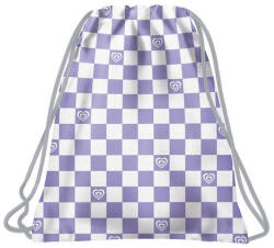 DERFORM BackUp tornazsák - Lila, fehér kockás (WOB7A26) (WOB7A26)