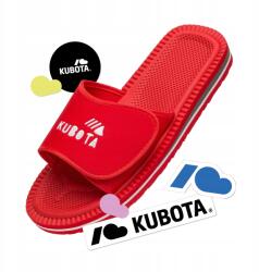 Kubota Férfi Flip-flop Papucs Kubota Tépőzáras 46 Piros Házi Papucs Matrica Szett 46 (K0000-100-006-06-1-046-Z)