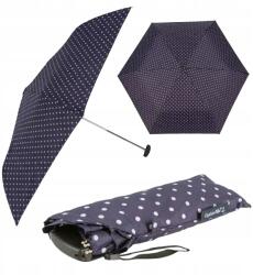 Captain Mike Összecsukható pöttyös esernyő tokkal, sötétkék Captain Mike (310003865)