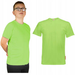 Marcinkowski Rövid ujjú blúz fiúnak nyárra iskolába zöld 164