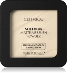 Catrice Soft Blur Matte Airbrush Powder mattító fixáló púder árnyalat 002W 10 g