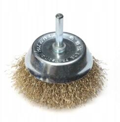 Dedra Drótkorong Kefe Fúrógépre, Elöl Mosott Réz (F32-050)