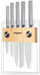  Philipiak Milano acél késkészlet (5 db) Nemesacél (5904024101383)