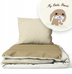 Ankras 120x90 Gyerek Ágyneműhuzat 2EL 90x120 Kiságyba (M.L.FRIEND P-2 120/90 40/60 APL. BEŻOWY)