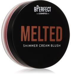 BPerfect Melted Cream Blush krémes arcpirosító árnyalat Heatwave 7.5 g
