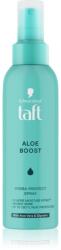 Schwarzkopf Taft Aloe Boost hidratáló hajspray a hajformázáshoz, melyhez magas hőfokot használunk 150 ml