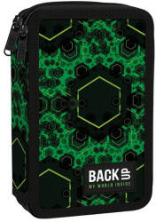 DERFORM BackUp felszerelt emeletes tolltartó - Black, green (PB7DW45) (PB7DW45)