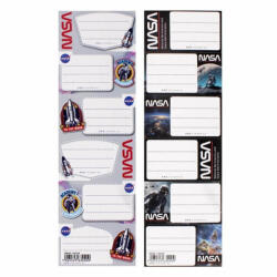 Starpak Nasa 6 db-os füzetcímke - kétféle (536028) (536028) - gyerekjatekbolt