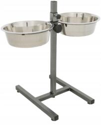 TRIXIE Fém tál szett állványon, állítható (408410)