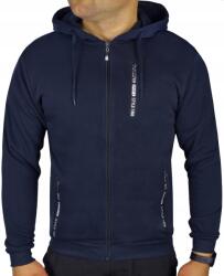  Férfi Sportos Cipzáras Kapucnis Pulóver (R-76361-PL)