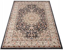 Dywany Chemex Tradicionális Szőnyeg 100x150 Vastag Divatos Perzsa w07 (9473B ANTHRACITE)