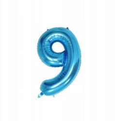  Fólia lufi Szám 9 Kék Óriás 100 cm