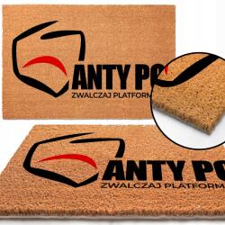 TabPrint Bejárati Ajtó Lábtörlő 40x60 cm Csúszásmentes Mintás (Wycieraczka_Kokosowa_Powitania)