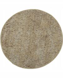 e-floor Kerek Juta Szőnyeg, Bézs, Natúr, 120 cm, Nagy Méret (507366)