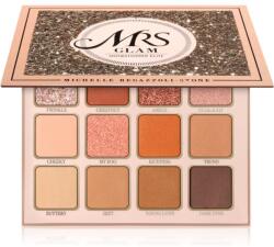 BPerfect Cosmetics Mrs Glam Showstopper Elite Palette szemhéjfesték paletta 16.8 g
