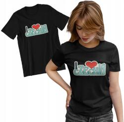 Aradena Női Póló Nyomtatással I love Czechia Női Fazon L (134 L I love Czechia)