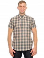 Wrangler bézs Regular szabású rövid ujjú ing 1 zsebbel Ss 1PKT Shirt S 36