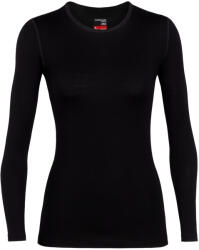 Icebreaker W's 260 Tech LS Crewe női póló M / fekete