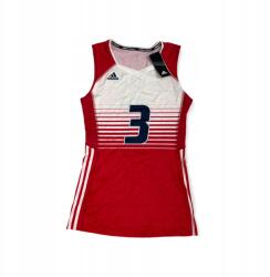 adidas Piros Usav Hp 3 Adidas Röplabda Póló S-es méret (KN1/86-42)