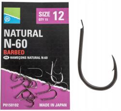 Preston Horgok sorjázó Natural N-60 méret 14 (P0150103)