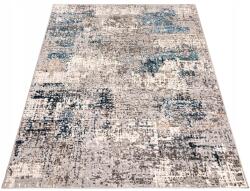 Carpeto Szőnyeg Lake 200x300 Divatos Modern Stílusos l161gb (I161A GRAY/LBLUE)