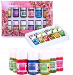 #Raw Illatosító Olajok Párásító Illóolaj Aromaterápia Olaj Készlet 12db (0585)