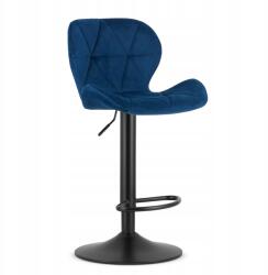 Oskar Hoker West bársony sötétkék fekete alap (5903332087587)