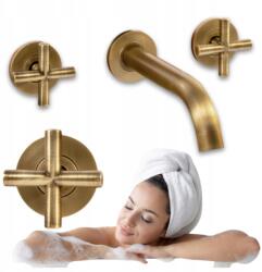 Silla Veranni Falba Építhető Mosdó Csaptelep Retro Régi Arany Smartbox (1092V)