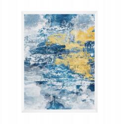  Absztrakt poszter modern stílusban 21x29, 7 cm fehér keret (MP1-0007_21X29,7,063)