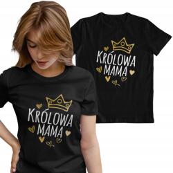 Aradena Női póló nyomtatással Különböző Színek Királynő Anya Anyák napjára M (134 M Królowa Mama)