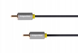 Krüger&Matz 1 Rca 1 Rca kábel, 1 m, Kruger&Matz Basic (KM1201)