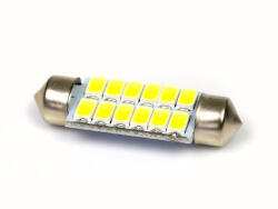 Interlook Led csőizzó 12 Smd 5630 C5W C10W 36 mm
