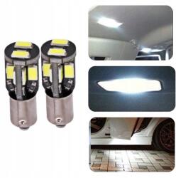 LEDprojektor Szett 10x Led Smd 5630 Canbus 12V T4W Fehér Fényű Autó Belső Tér Világítás