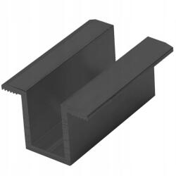 Apar Univerzális köztes napelem panel rögzítő bilincs, fekete színű (Klema PV środkowa czarna)