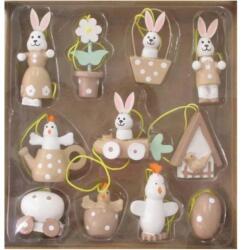  Fa húsvéti dekor szett 11db
