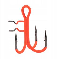 Mikado Kotwica Jaws Vertical Uv Narancs Színű Horgok, 4 Db-os Csomag 1/0-S Méret (HJA12-1/0-O)