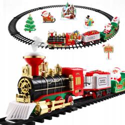  Karácsonyi Vonatszett Elektromos Játék Hangfénnyel Gyerekeknek (CHRISTMAS TRAIN SET)