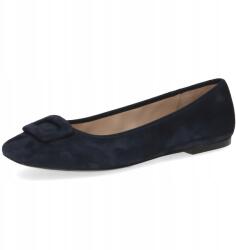 Peter Kaiser balerina cipő, sötétkék, Ferrara, természetes bőr [72142-44-899] méret 39 (72142-44-899)