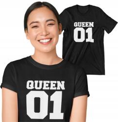 Aradena Női póló Queen 01 mintával, Anyák napi ajándék, Születésnapi ajándék Xs (134 XS QUEEN 01)