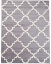 Rugito Samba Szőnyeg Fríz 80x150 Tartós Divatos Puha l386bg (L386B GRAY JAWA)