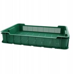  Háztartási láda áttört 60x40x10 10kg 8L gyümölcs befőttek virágok uni (AQSKA10)