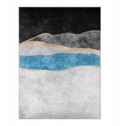 StandHeiz Nappali Szőnyeg 160x220 CM Szürke-kék Modern Csúszásgátló Bcf (8D)